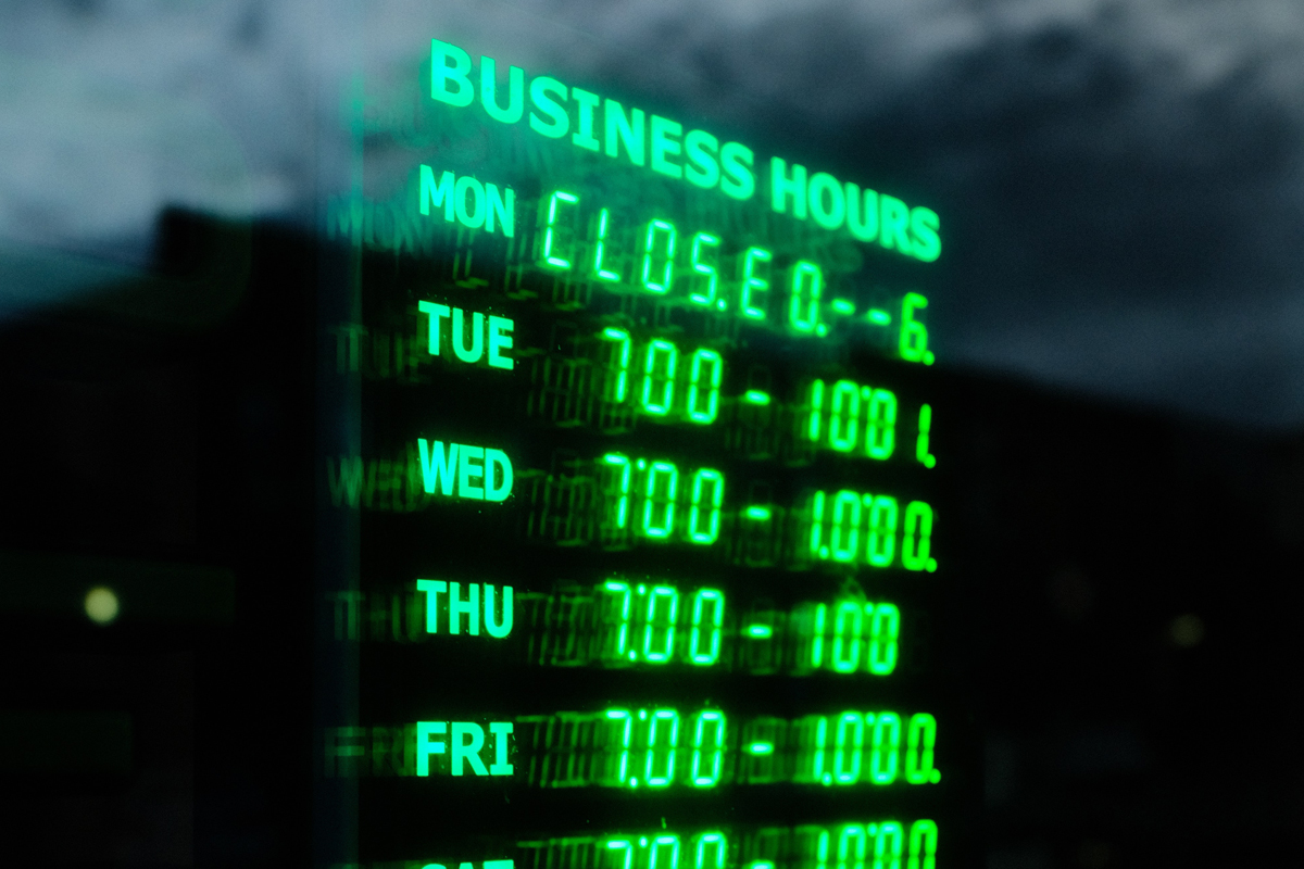 Opening hours Thumbnail