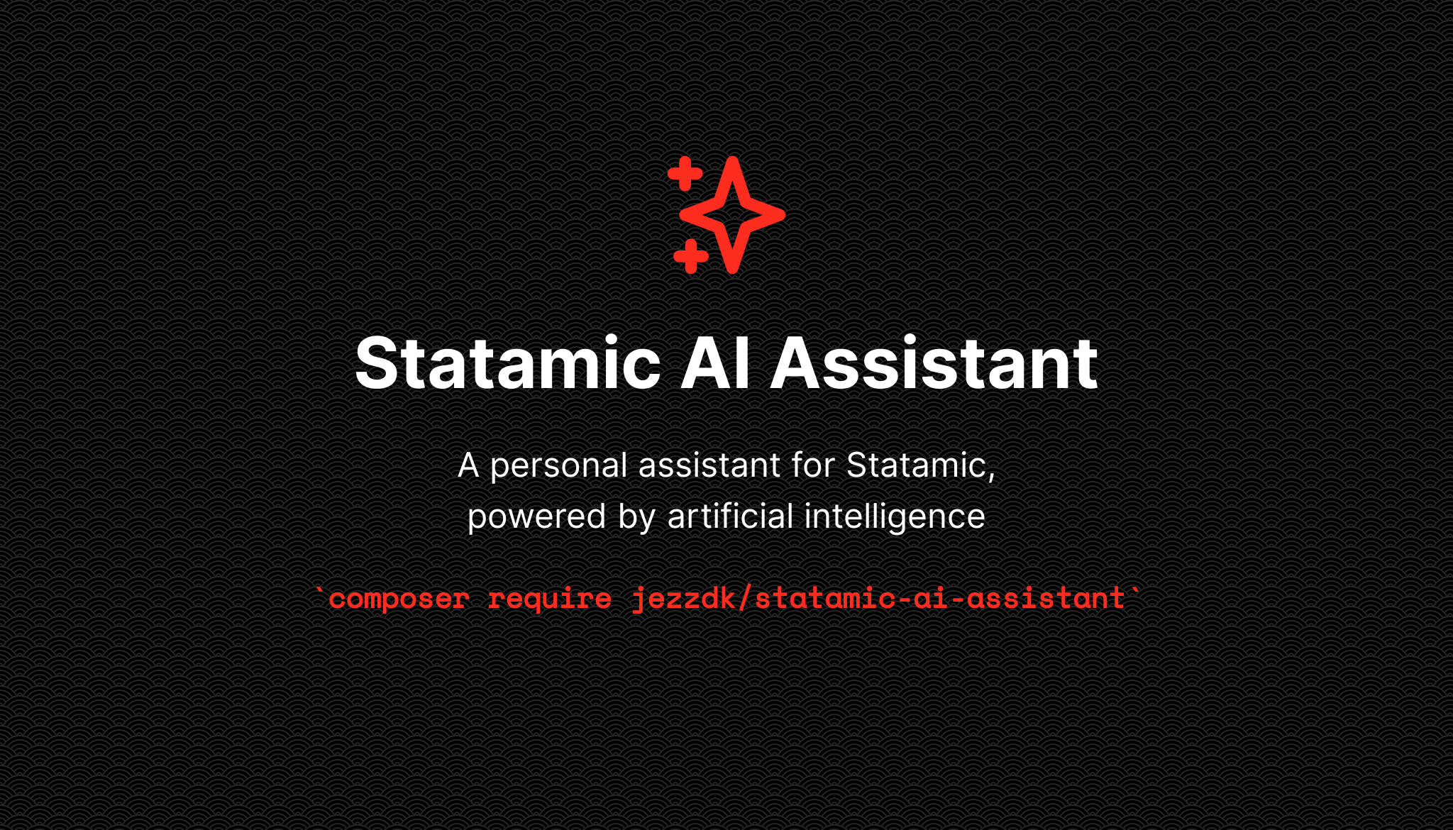 Statamic AI Assistant Thumbnail