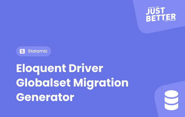 Eloquent Driver Globalset Migration Generator Thumbnail