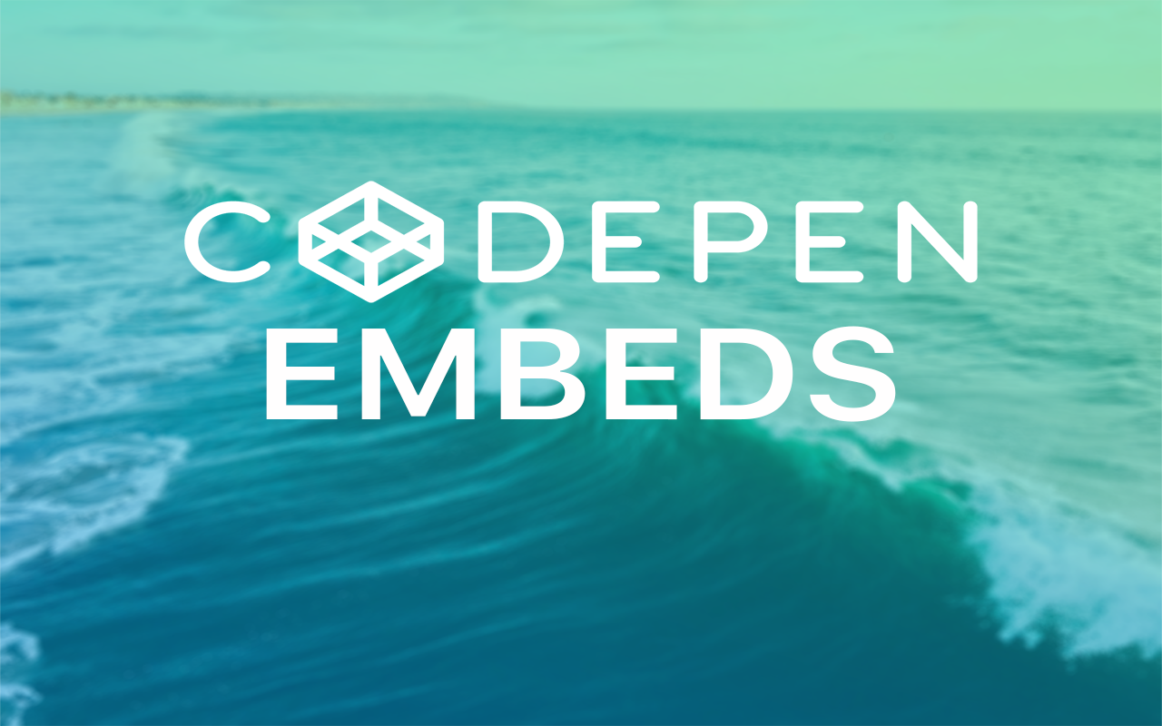 CodePen Embeds Thumbnail