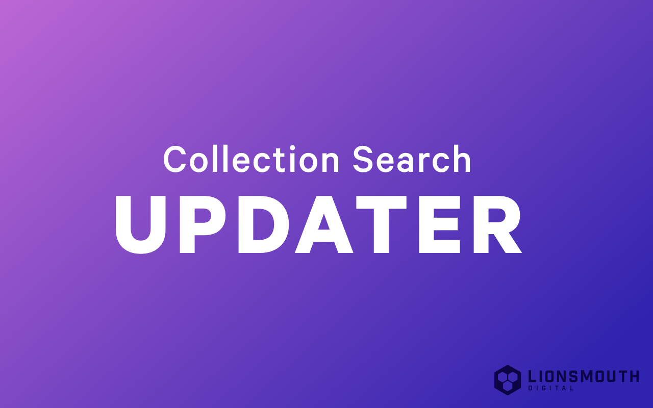 Collection Search Updater Thumbnail