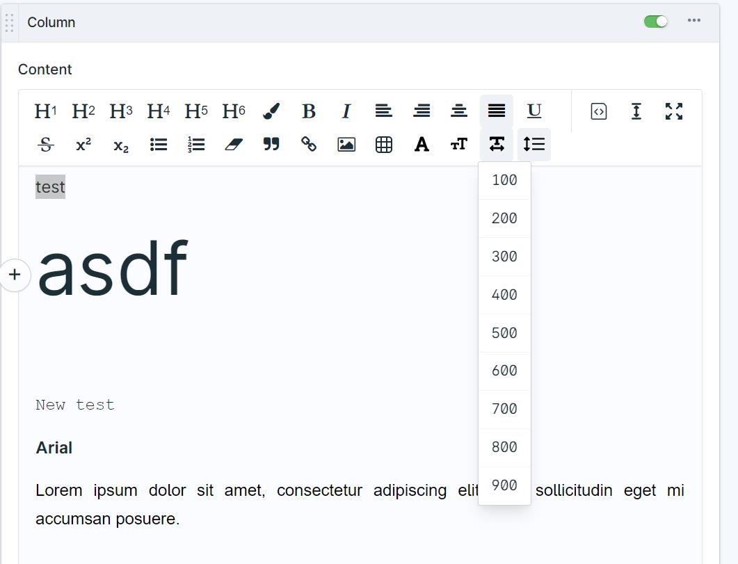 Statamic Bard Font Weight Thumbnail