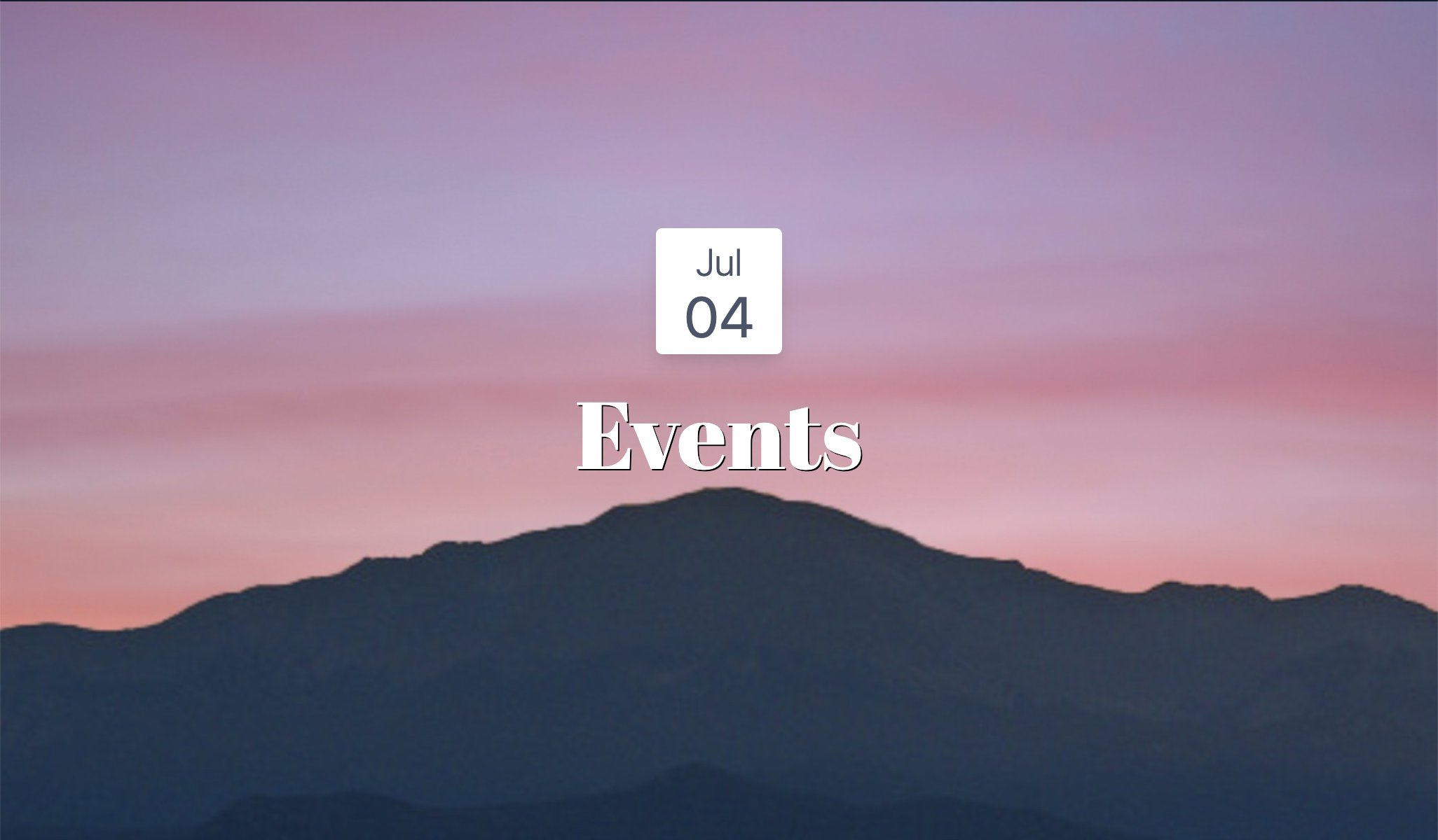 Events Thumbnail